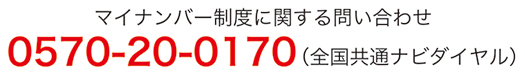 マイナンバーカードに関するお問い合わせ